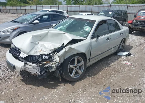 2002 Mitsubishi Diamante Es z USA, uszkodzony, nr VIN 6MMAP57P72T008216